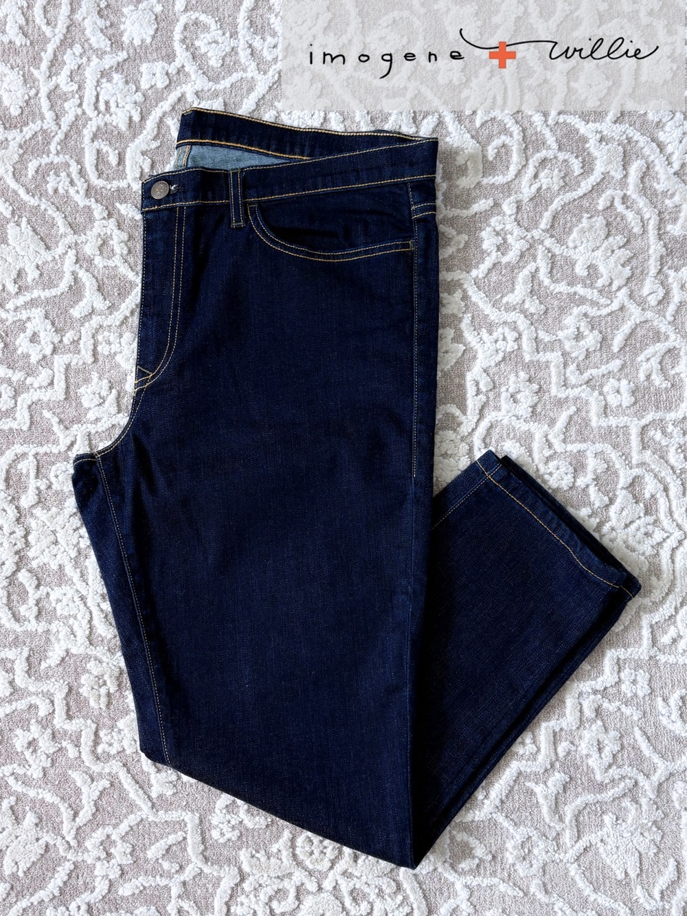 Imogen + Willie Lucy Mid-Rise Crop Jean